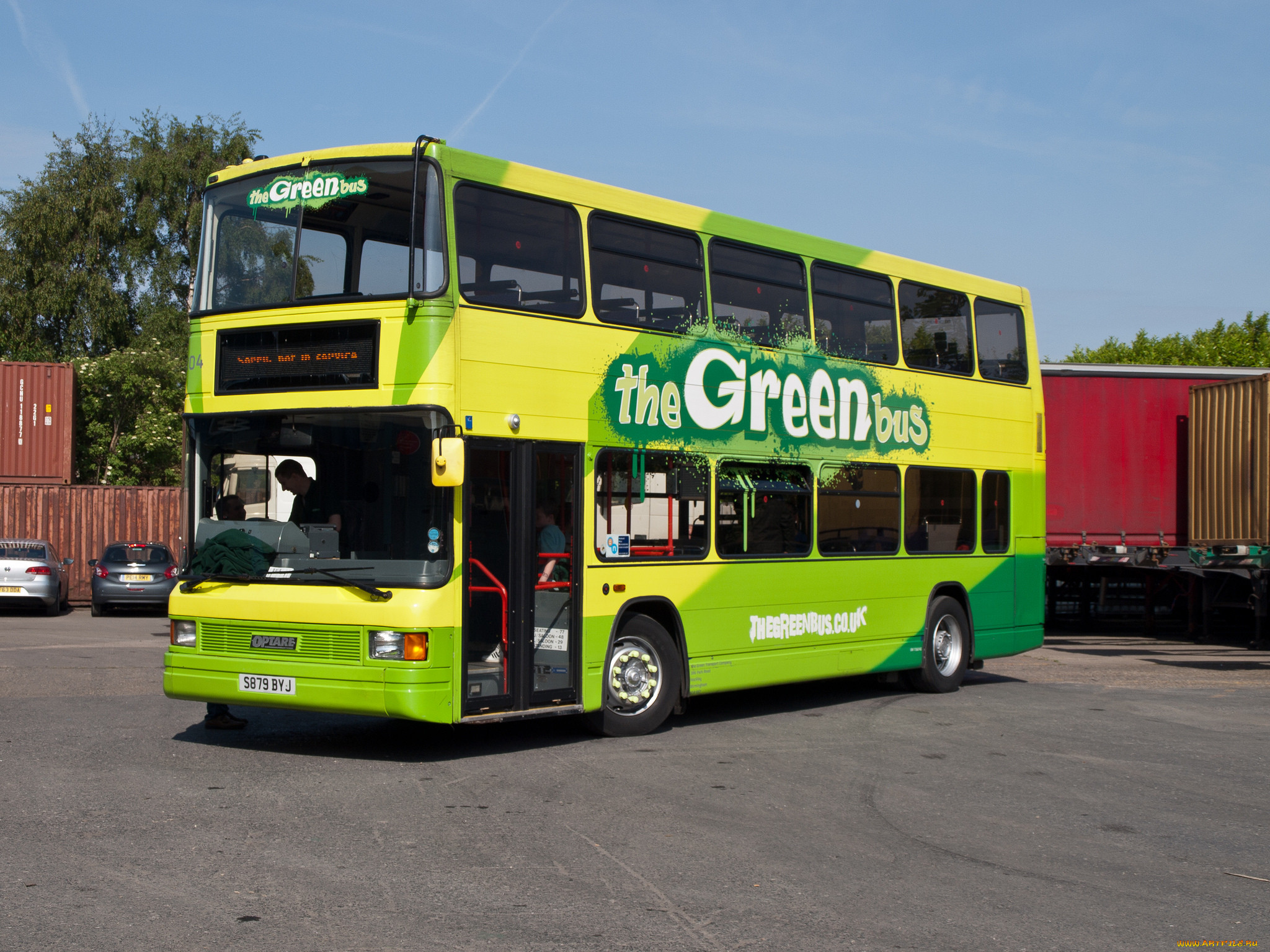 daf de02optare spectra the green bus 204, , , , , 